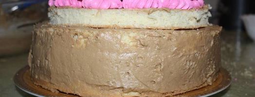 торт салют возле елочки. Шаг 25