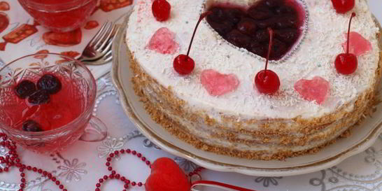 Торт Сердечный