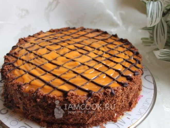 Рецепт торта шоколадная девочка