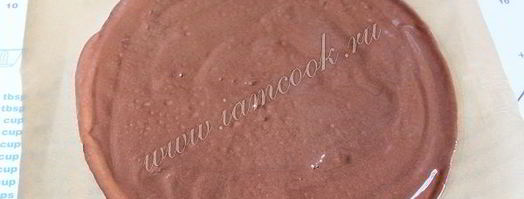 торт шоколадная девочка. Шаг 3