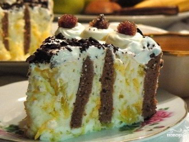 Рецепт торта улитка