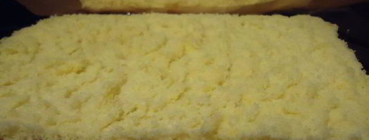 торт весенний поцелуй с кокосовым, мятным и ванильным баваруа. Шаг 7