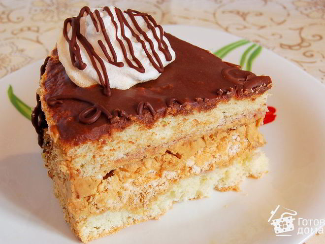 Рецепт торта воздушного замок