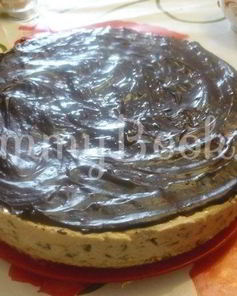 Твороженный торт с черносливом