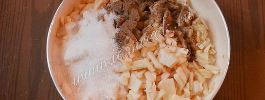 творожно-яблочный торт. Шаг 9