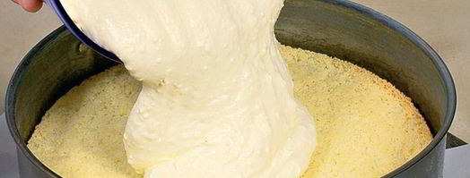 творожный торт с виноградом. Шаг 4