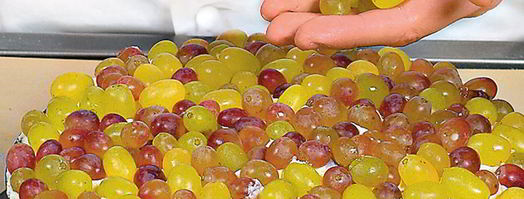 творожный торт с виноградом. Шаг 6