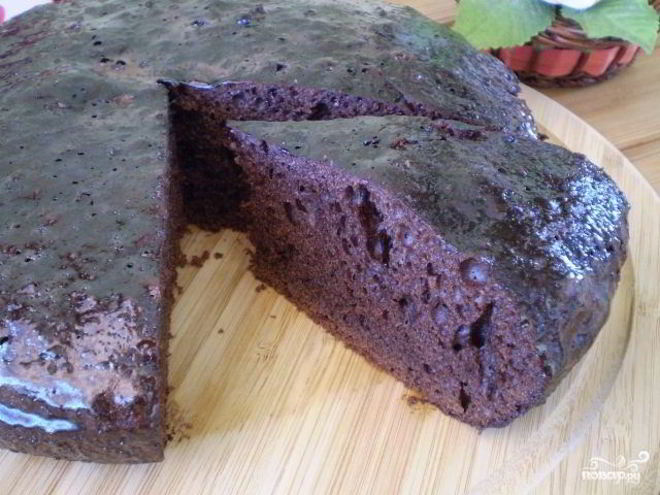 Рецепт воздушного шоколадного бисквита