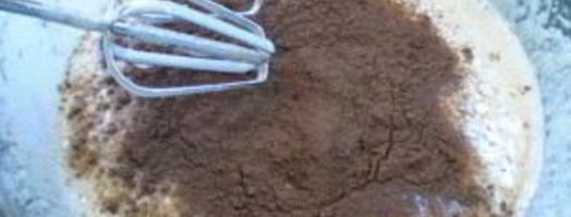 воздушный шоколадный бисквит. Шаг 4