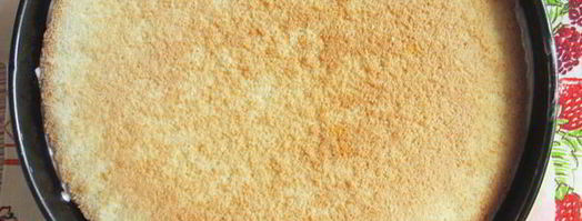 воздушный торт клубника. Шаг 13