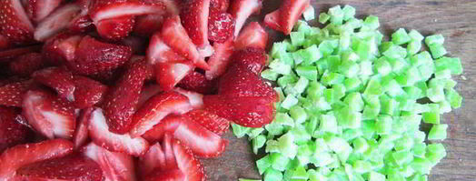 воздушный торт клубника. Шаг 8