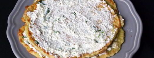 закусочный кабачковый торт с творогом. Шаг 10