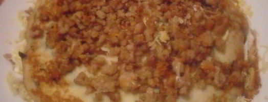 закусочный торт из блинов с мясом и грибами. Шаг 14