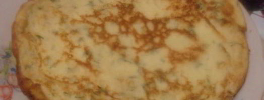 закусочный торт из блинов с мясом и грибами. Шаг 10