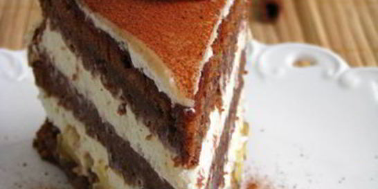 Зимний яблочный торт