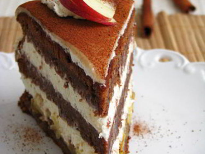 Рецепт зимнего яблочного торта