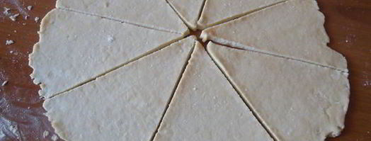 творожные конвертики с яблоками. Шаг 2