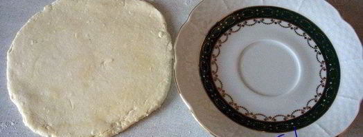 творожные слойки с яблоками. Шаг 5