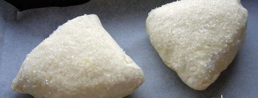 творожные слойки с яблоками. Шаг 7