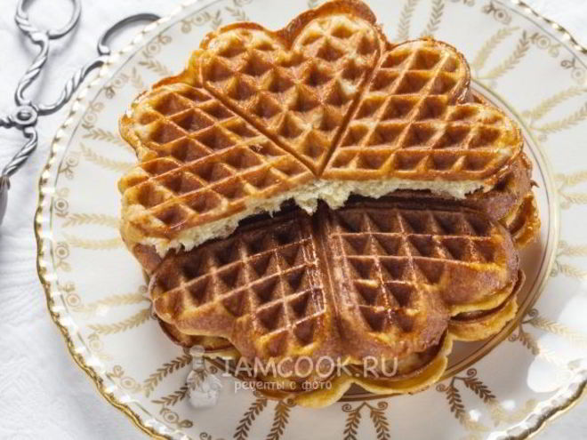 Рецепт льежских вафель