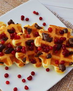 Творожные вафли