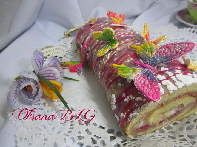 Рецепт весеннего рулета