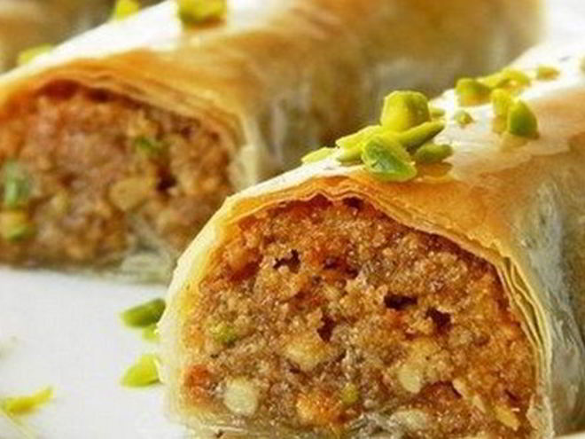 Рецепт восточной пахлавы с орехами