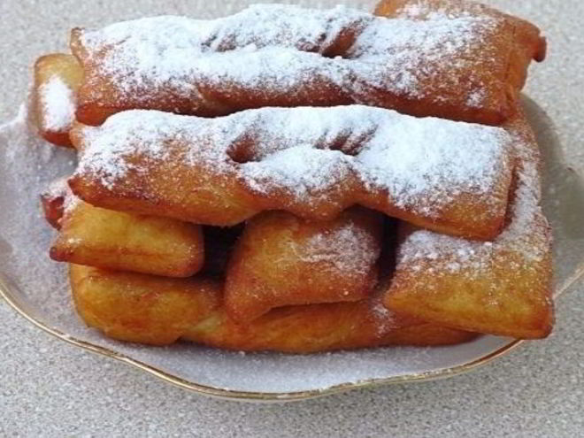 Рецепт воздушного хвороста на кефире