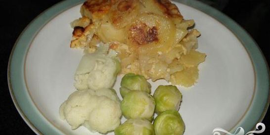 Выпечка из сыра и картофеля