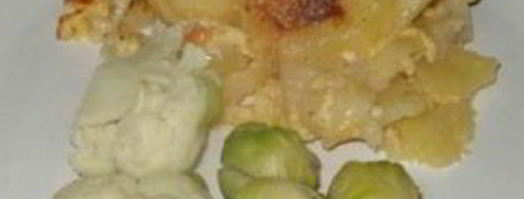 выпечка из сыра и картофеля. Шаг 7