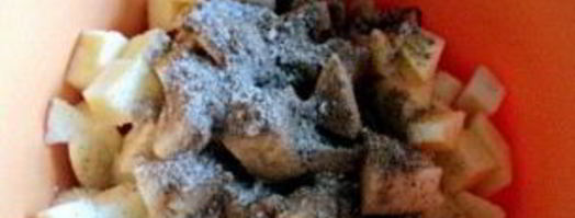 яблочный рулет. Шаг 3