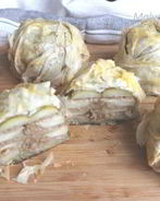 Яблоки в тесте фило