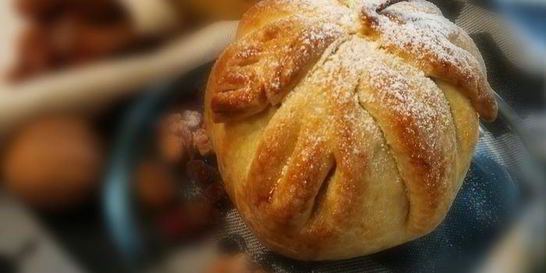 Яблоки в тесте с сюрпризом