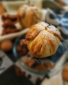 Яблоки в тесте с сюрпризом