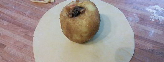 яблоки в тесте с сюрпризом. Шаг 6