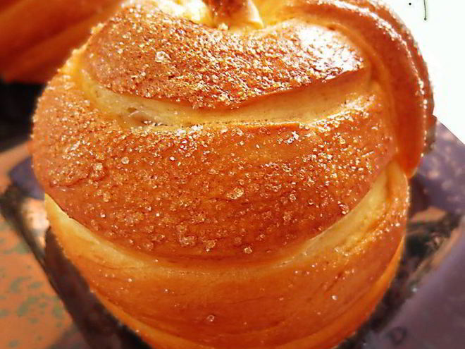 Рецепт яблок в тесте