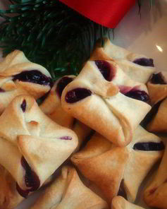 Ягодные конвертики из особого слоеного теста