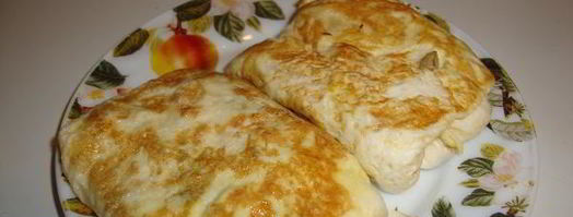 яичные конвертики. Шаг 6