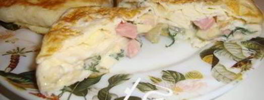 яичные конвертики. Шаг 7