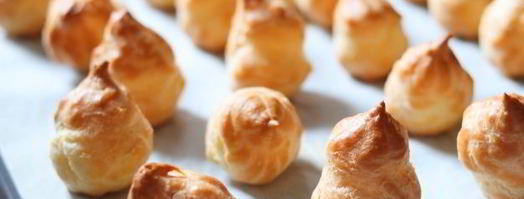 профитроли с заварным кремом. Шаг 9