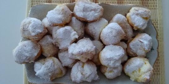 Эклеры со сливочным кремом