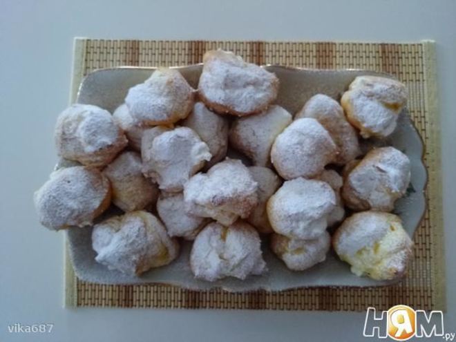 Рецепт эклеров со сливочным кремом