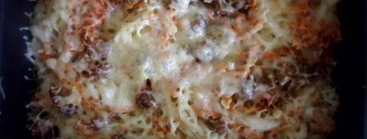 бабушкин кассероль — запеканка из спагетти. Шаг 8