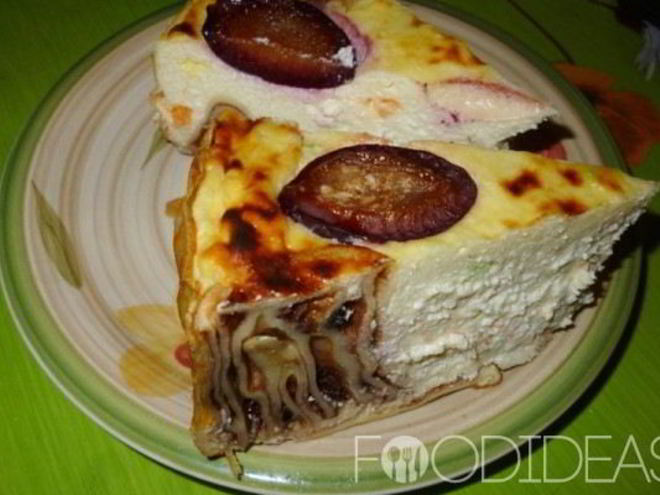 Рецепт блинной запеканки с творогом