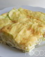 Диетическая кабачковая запеканка