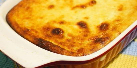 Диетическая творожная запеканка