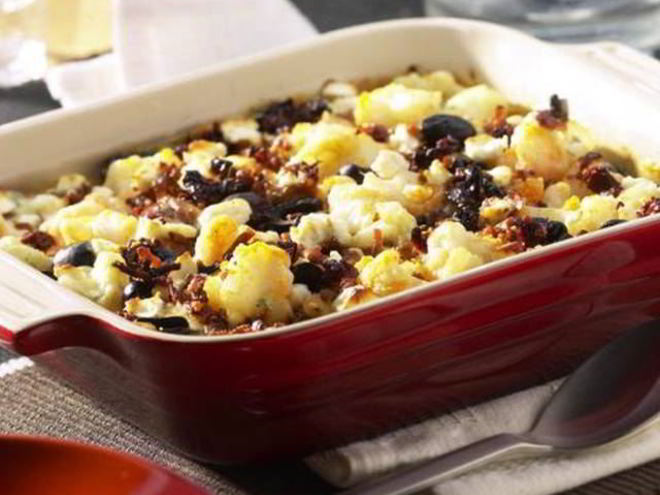 Рецепт греческой запеканки из цветной капусты