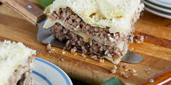 Капустная запеканка с гречневой кашей в мультиварке