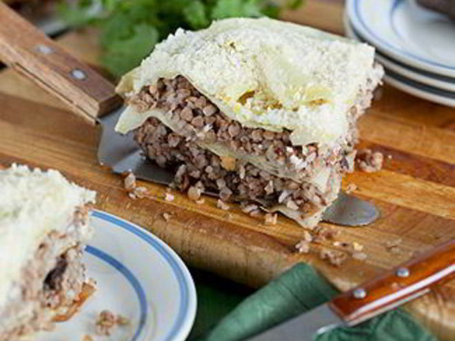 Рецепт капустной запеканки с гречневой кашей в мультиварке