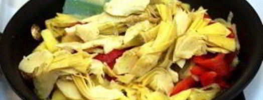 картофельная запеканка с артишоками. Шаг 2